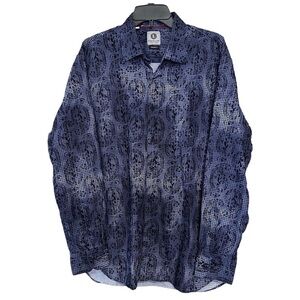 Men’s International Laundry Button Down Long Sleeve Shirt Size XL
